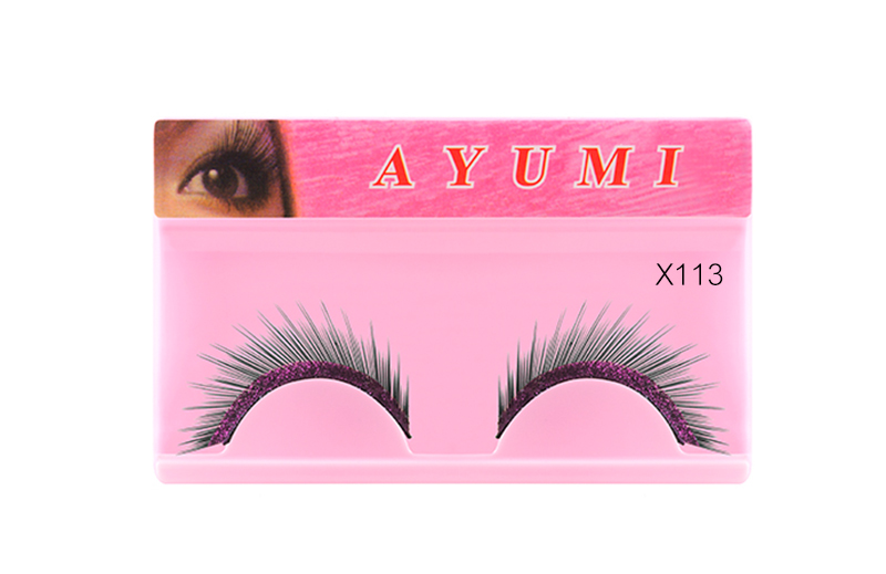 Classic X-113 ขนตาปลอมคุณภาพดี ขนตาปลอมธรรมชาติ ขนตายาวหนาพิเศษ Ayumi Eyelash 