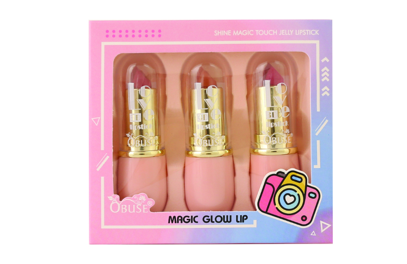 Obuse Magic Glow Lip ลิปสติกสีสวย ติดทนนาน