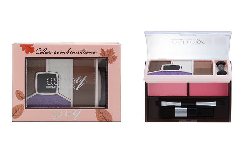 Ashley  eyeshadow & blush A-256 พาเลทอายแชโดว์ สีสวยติดทน