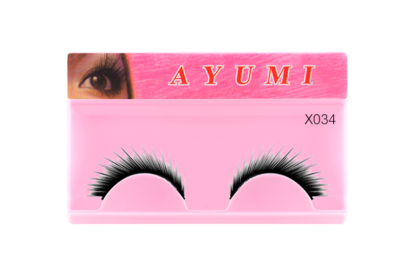 Classic X-034 ขนตาปลอมคุณภาพดี ขนตาปลอมธรรมชาติ ขนตายาวหนาพิเศษ Ayumi Eyelash 