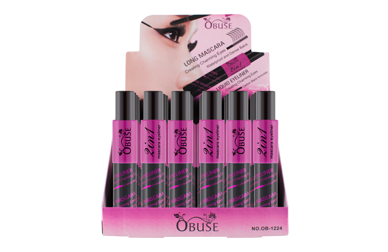 Obuse Long Mascara อายไลน์เนอร์กันน้ำติดทน