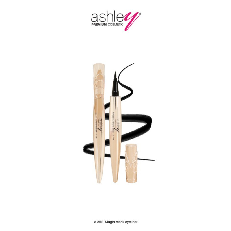 A-352 Ashley Magic Black Eyeliner อายไลน์เนอร์เส้นคมชัด