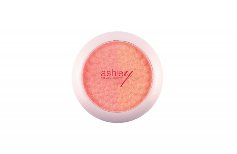 Ashley Two Colours Blush บลัชออนเนื้อเนียนละเอียด สีสวยติดทน