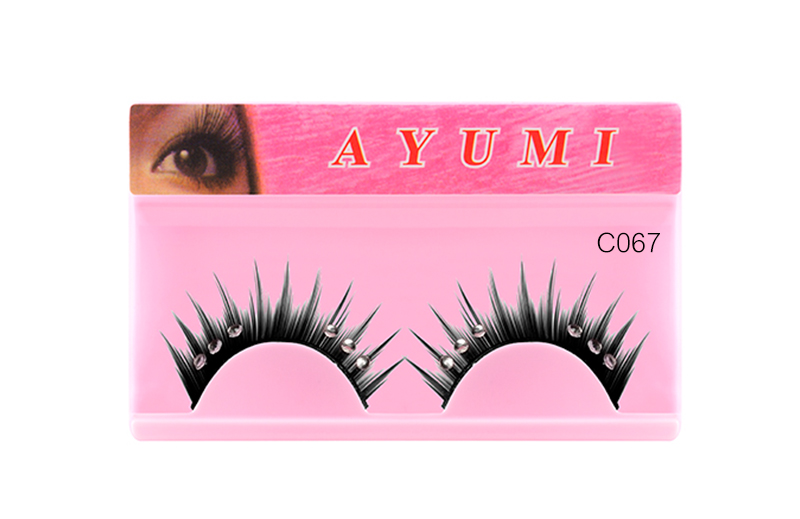 Classic C-067 ขนตาปลอมคุณภาพดี ขนตาปลอมธรรมชาติ ขนตายาวหนาพิเศษ Ayumi Eyelash 