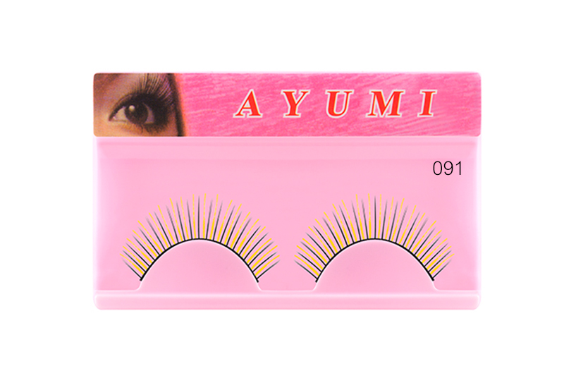 Classic 091 ขนตาปลอมคุณภาพดี ขนตาปลอมธรรมชาติ ขนตายาวหนาพิเศษ Ayumi Eyelash 
