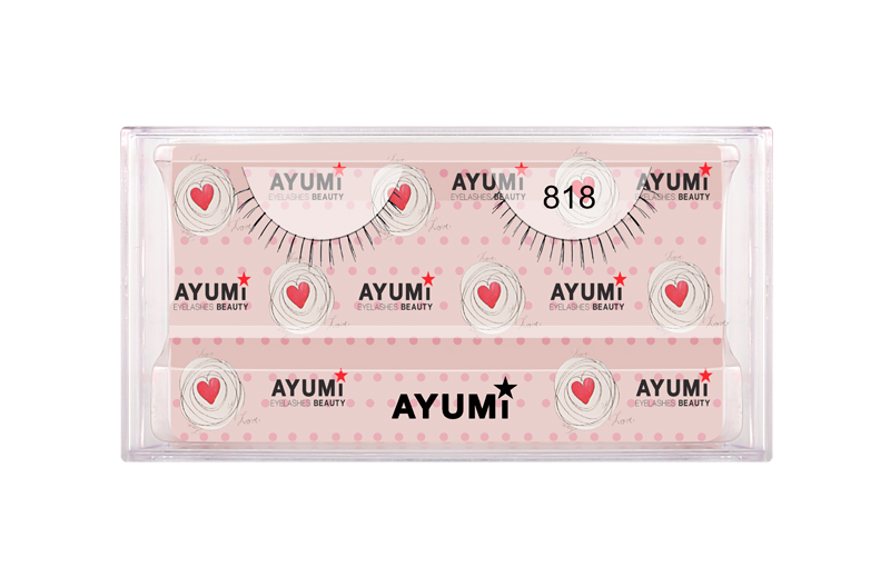 Cutie-818 ขนตาปลอมคุณภาพดี ขนตาปลอมแบบธรรมชาติ  Ayumi Eyelash