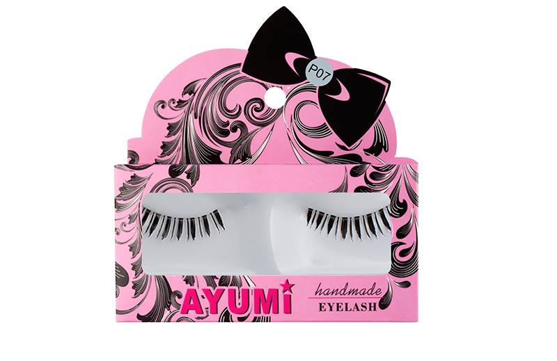 Handmade P07 ขนตาปลอมคุณภาพดี ขนตาหนาพิเศษ ขนตาแฟนซี  Ayumi Eyelash