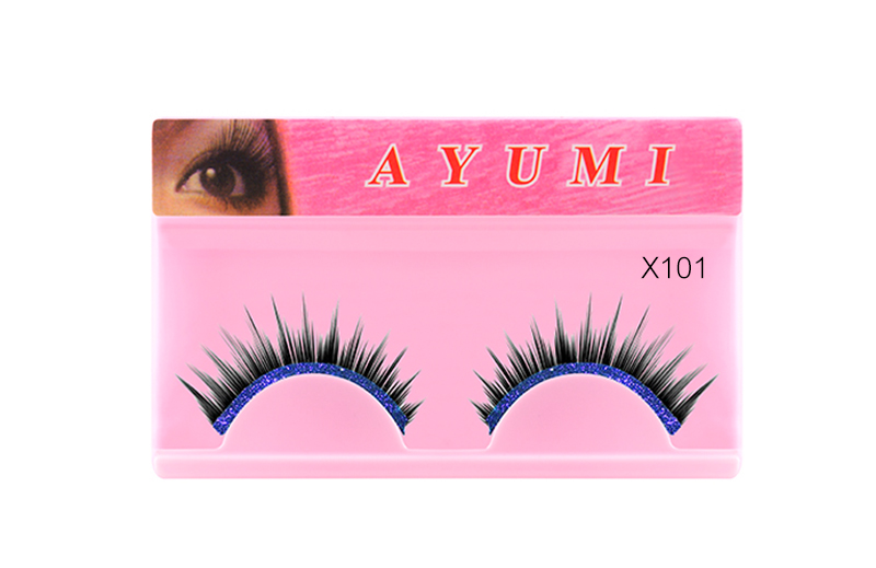 Classic X-101 ขนตาปลอมคุณภาพดี ขนตาปลอมธรรมชาติ ขนตายาวหนาพิเศษ Ayumi Eyelash 