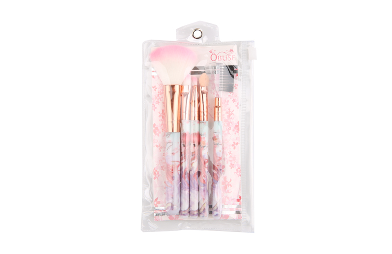 Obuse Pretty Girl Brush Set เซตแปรงแต่งหน้า ขนนุ่ม คุณภาพดี