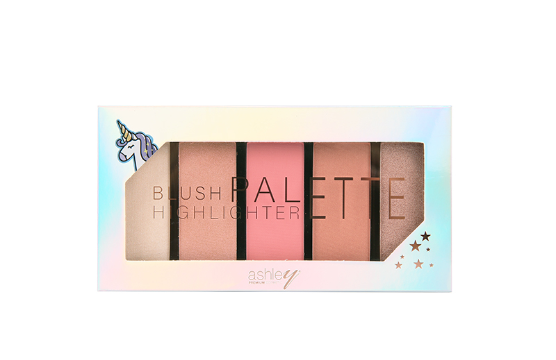 ASHLEY HIGHLIGHT BLUSH BRONZE PALETTE พาเลทไฮไลท์เนื้อเนียนละเอียดติดทน