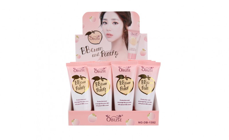 Obuse Peachy BB Cream บีบีครีม สูตรบางเบา