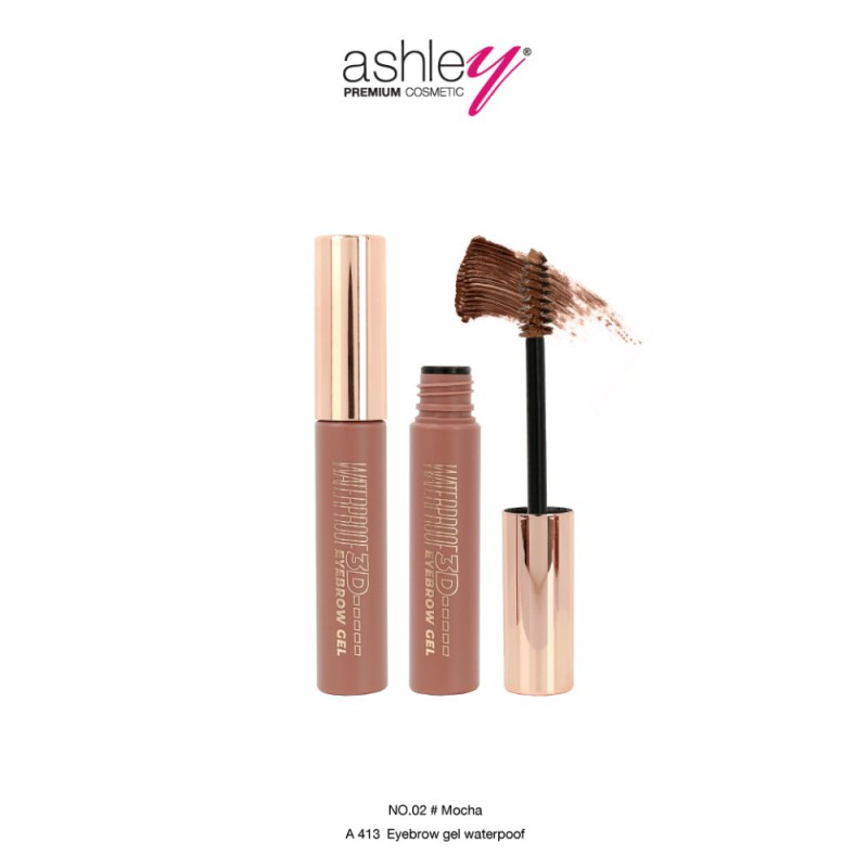 A-413 Ashley 3D Eyebrow Gel Waterproof มาสคาร่าคิ้ว