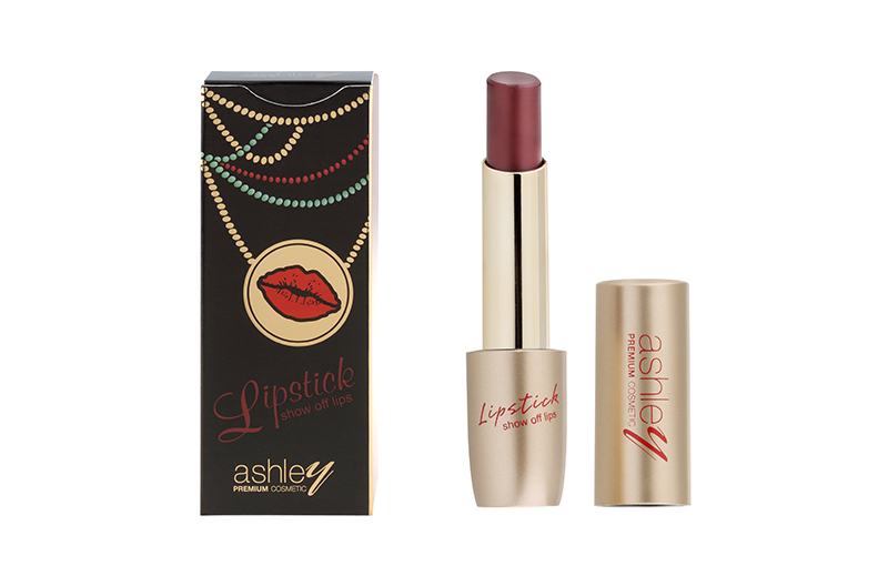 Ashley Lipstick show off lips ลิปสติกสีสวย 