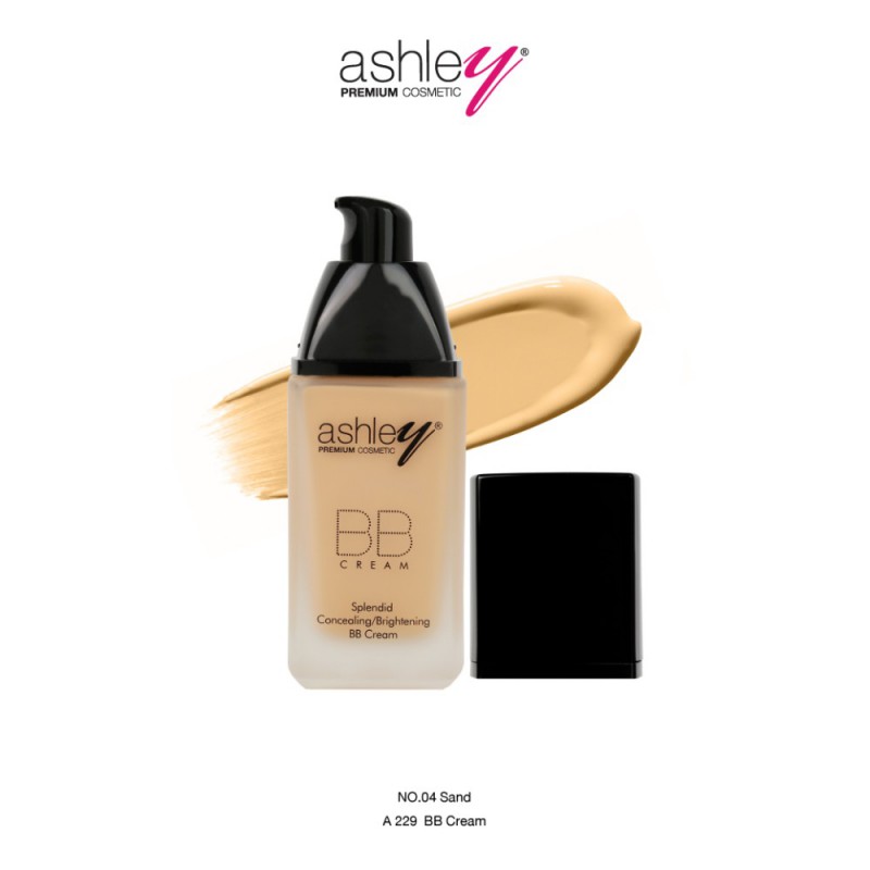 Ashley BB Cream ไบร์ท&บิลเลี่ยน บีบีครีม สูตรบางเบา ปกปิด A229