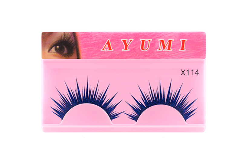 Classic X-114 ขนตาปลอมคุณภาพดี ขนตาปลอมธรรมชาติ ขนตายาวหนาพิเศษ Ayumi Eyelash 