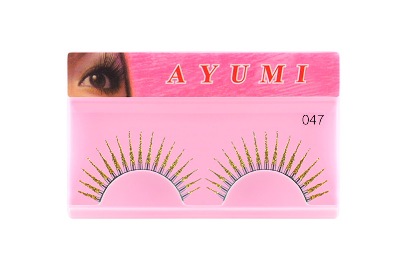 Classic 047 ขนตาปลอมคุณภาพดี ขนตาปลอมธรรมชาติ ขนตายาวหนาพิเศษ Ayumi Eyelash 