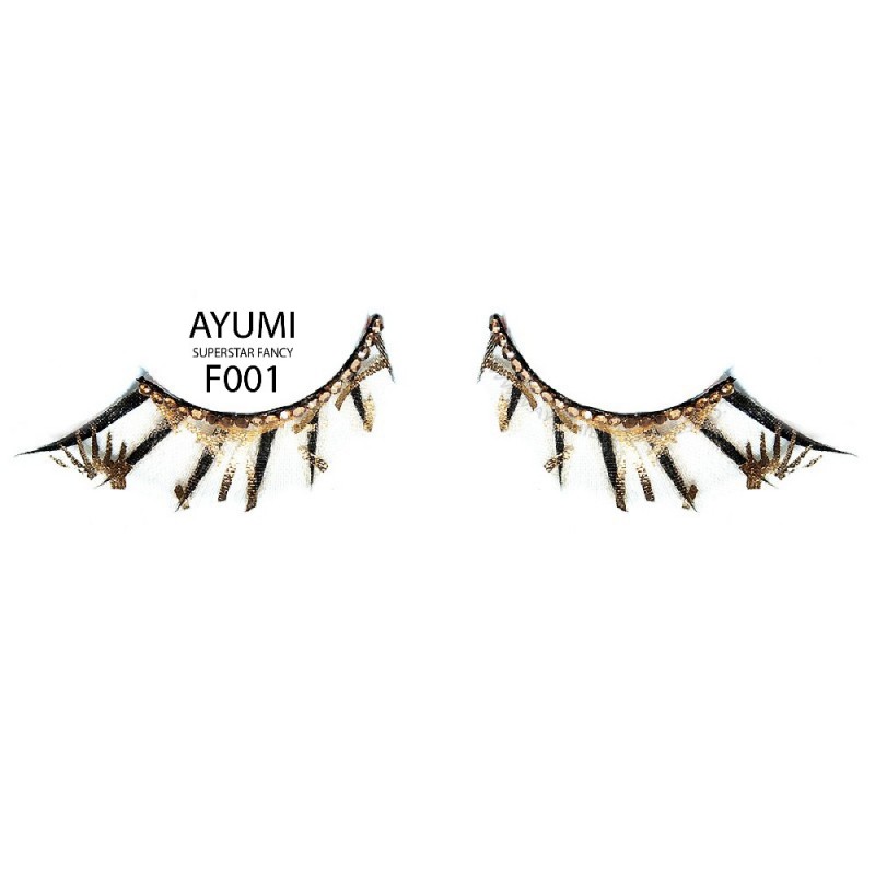 Superstar Fancy F-001 ขนตาปลอมคุณภาพดี ขนตาหนาพิเศษ ขนตาแฟนซี  Ayumi Eyelash