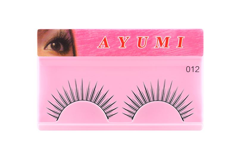 Classic 012 ขนตาปลอมคุณภาพดี ขนตาปลอมธรรมชาติ ขนตายาวพิเศษ Ayumi Eyelash 