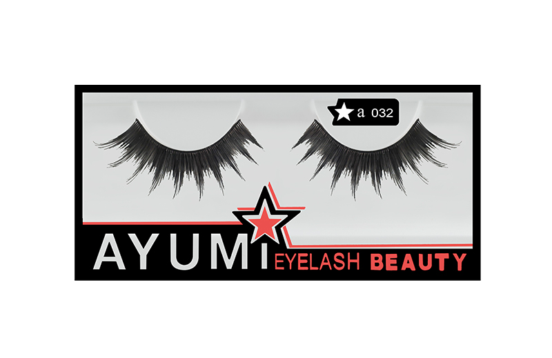 Superstar A-032 ขนตาปลอมคุณภาพดี ขนตาปลอมธรรมชาติ ขนตายาวหนาพิเศษ Ayumi Eyelash 