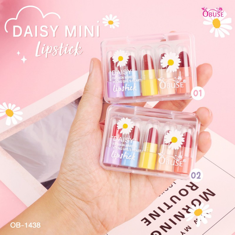 Obuse Daisy Mini Lipstick ลิปสติกสีสวย ติดทนนาน