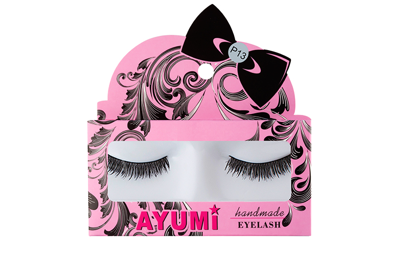 Handmade P13 ขนตาปลอมคุณภาพดี ขนตาหนาพิเศษ ขนตาแฟนซี  Ayumi Eyelash