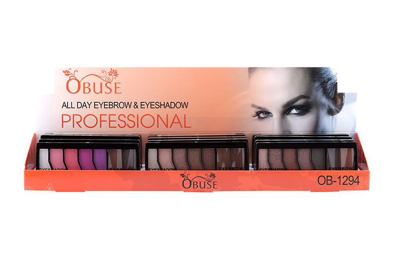 Obuse All Day Eyebrow&Eyeshadow; ายแชโดว์และบลัชออน สีสวยติดทน