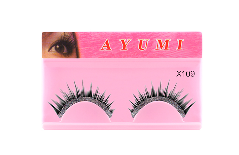 Classic X-109 ขนตาปลอมคุณภาพดี ขนตาปลอมธรรมชาติ ขนตายาวหนาพิเศษ Ayumi Eyelash 