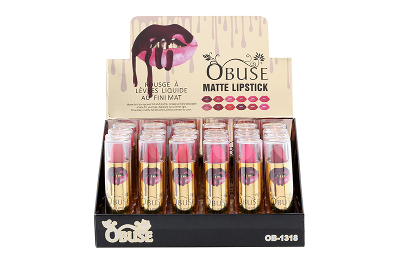 Obuse Matte Lipstick ลิปสติกสีสวย ติดทนนาน