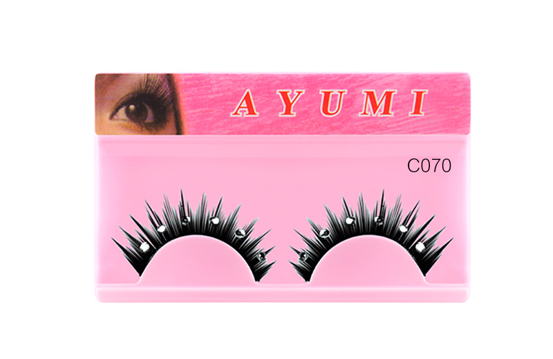 Classic C-070 ขนตาปลอมคุณภาพดี ขนตาปลอมธรรมชาติ ขนตายาวหนาพิเศษ Ayumi Eyelash 