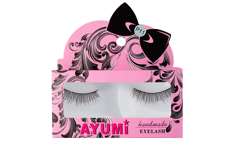 Handmade P11 ขนตาปลอมคุณภาพดี ขนตาหนาพิเศษ ขนตาแฟนซี  Ayumi Eyelash