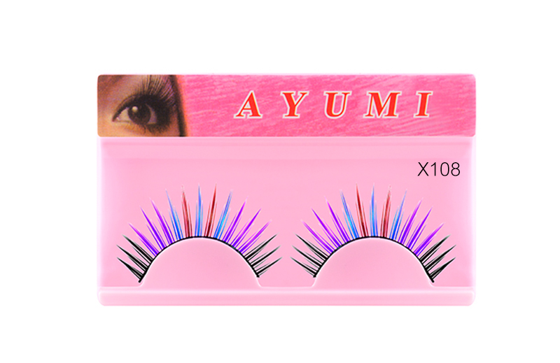 Classic X-108 ขนตาปลอมคุณภาพดี ขนตาปลอมธรรมชาติ ขนตายาวหนาพิเศษ Ayumi Eyelash 