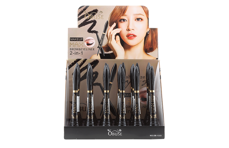 Obuse Makeup Max Brow&Eyeliner; 2in1 อายไลน์เนอร์กันน้ำติดทน