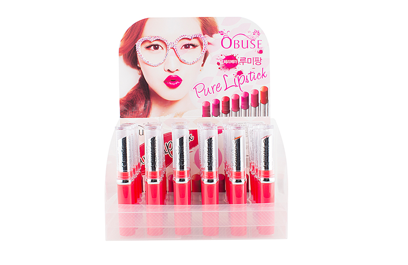 Obuse Pure Lipstick ลิปสติกสีสวย ติดทนนาน