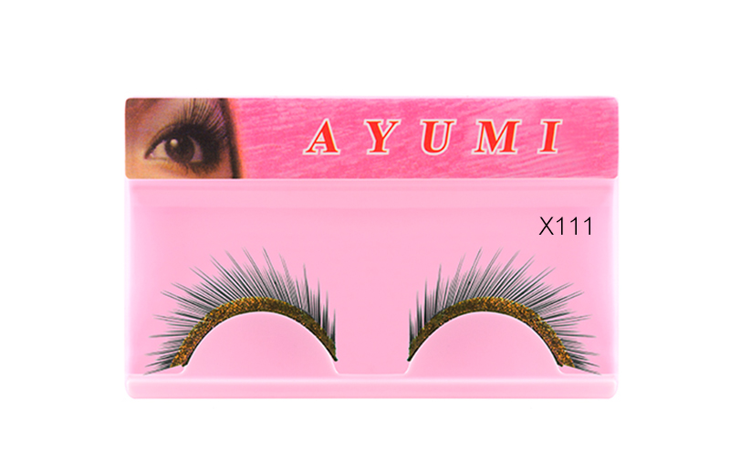 Classic X-111 ขนตาปลอมคุณภาพดี ขนตาปลอมธรรมชาติ ขนตายาวหนาพิเศษ Ayumi Eyelash 
