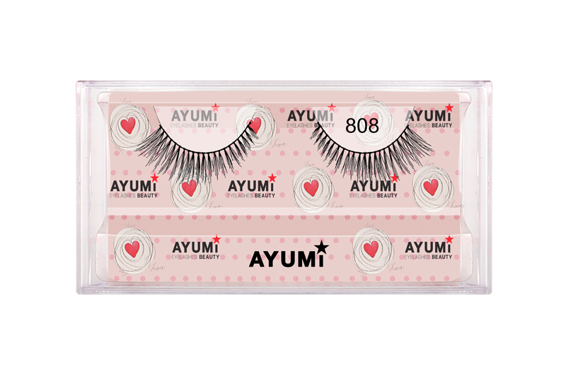 Cutie-808 ขนตาปลอมคุณภาพดี ขนตาปลอมแบบธรรมชาติ  Ayumi Eyelash