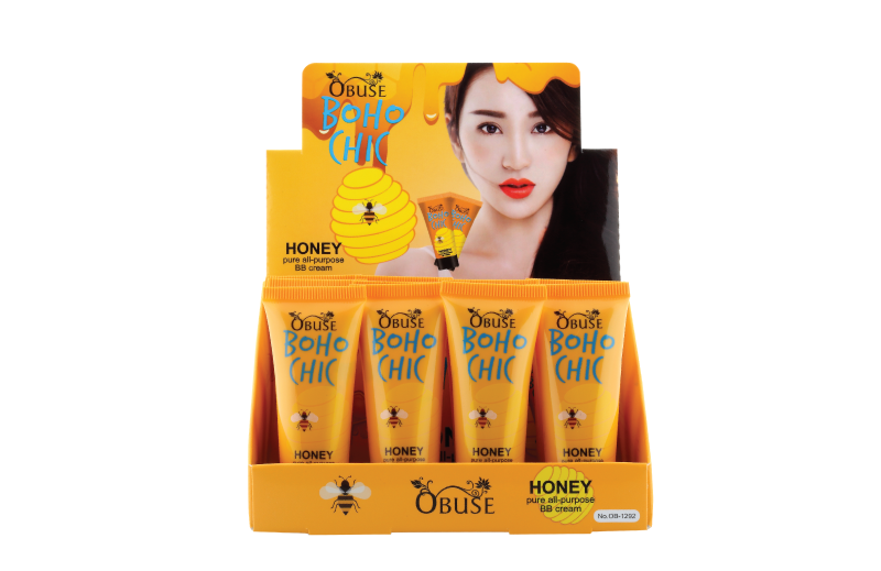 Obuse Honey BB Cream บีบีครีมที่ให้การปกปิดดีเยี่ยมทั้งรอยสิวและจุดด่างดำ