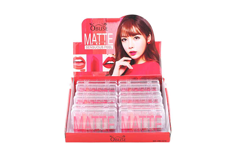 Obuse Matte Sensuous Fell ลิปสติกสีสวย ติดทนนาน