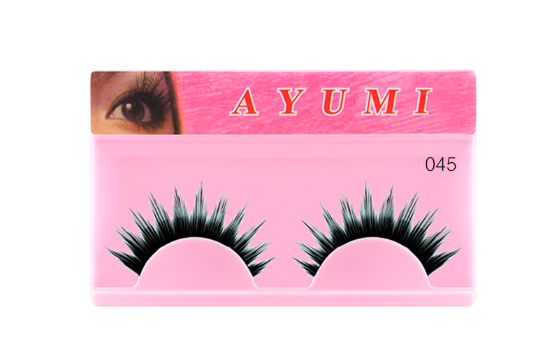 Classic 045 ขนตาปลอมคุณภาพดี ขนตาปลอมธรรมชาติ ขนตายาวหนาพิเศษ Ayumi Eyelash 