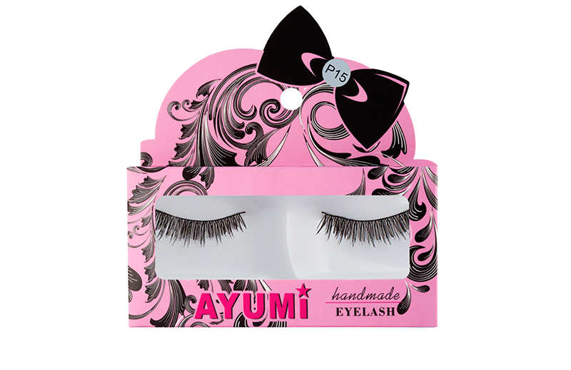 Handmade P15 ขนตาปลอมคุณภาพดี ขนตาหนาพิเศษ ขนตาแฟนซี  Ayumi Eyelash