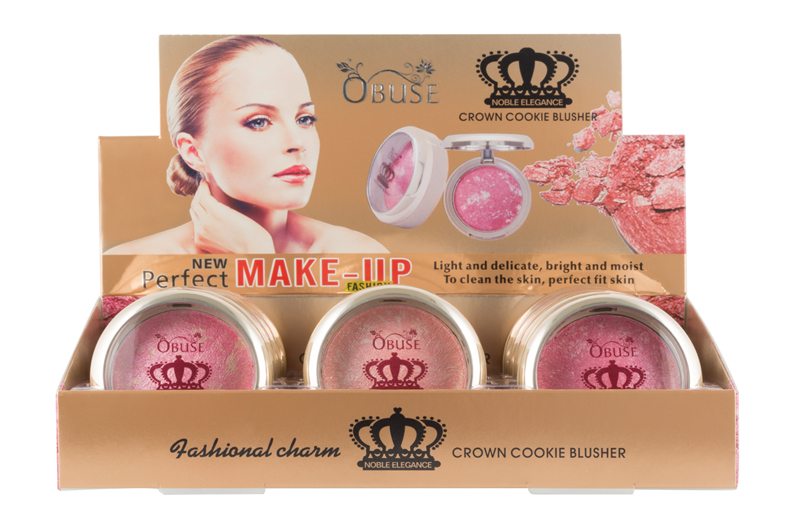 Obuse Crown Cookie Brusher บลัชออนสีสวยติดทน