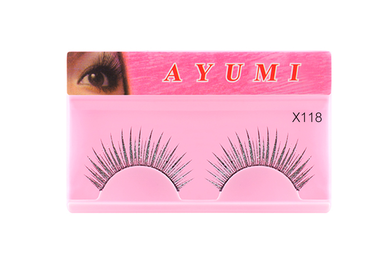 Classic X-118 ขนตาปลอมคุณภาพดี ขนตาปลอมธรรมชาติ ขนตายาวหนาพิเศษ Ayumi Eyelash 