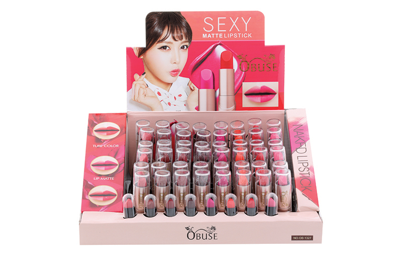 Obuse SEXY Matte Lipstick ลิปสติกสีสวย ติดทนนาน