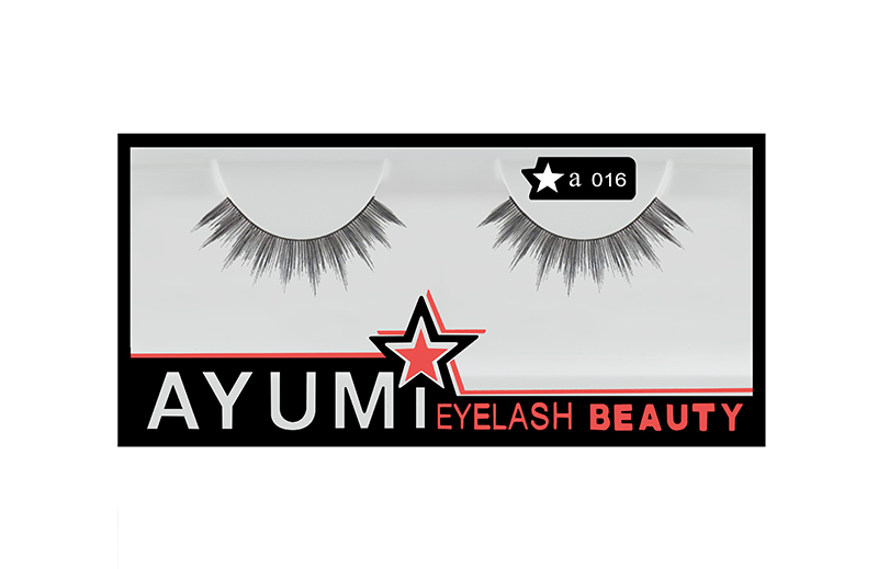 Superstar A-016 ขนตาปลอมคุณภาพดี ขนตาปลอมธรรมชาติ ขนตายาวหนาพิเศษ Ayumi Eyelash 