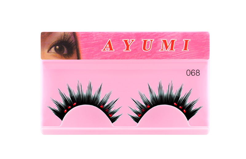 Classic 068 ขนตาปลอมคุณภาพดี ขนตาปลอมธรรมชาติ ขนตายาวหนาพิเศษ Ayumi Eyelash 