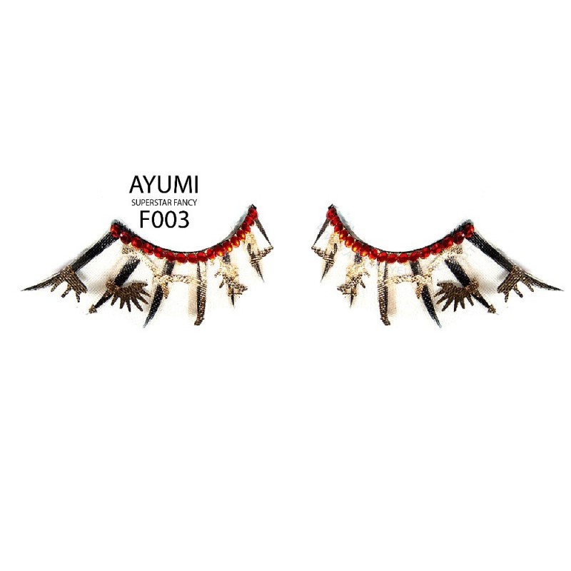 Superstar Fancy F-003 ขนตาปลอมคุณภาพดี ขนตาหนาพิเศษ ขนตาแฟนซี  Ayumi Eyelash