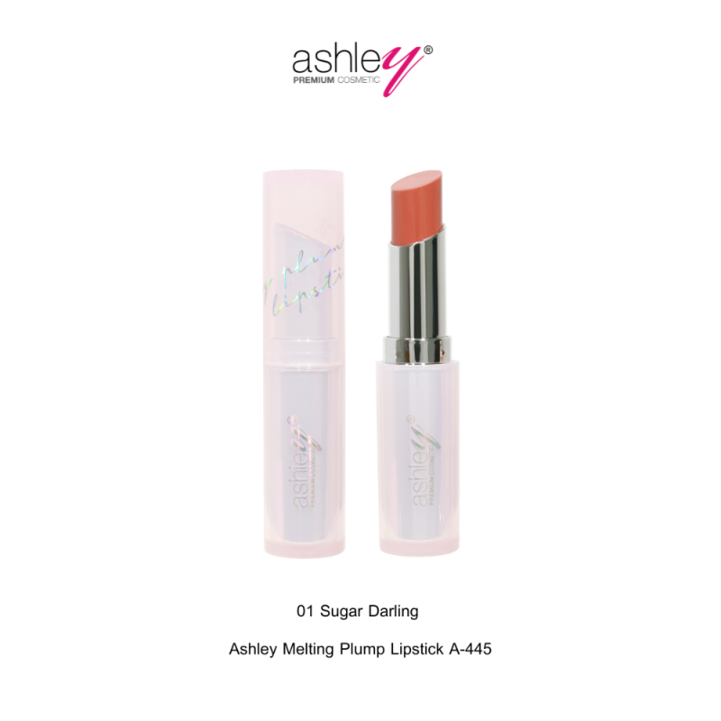 Ashley Melting Plump Lipstick ลิปเนื้อเมลท์ติ้ง