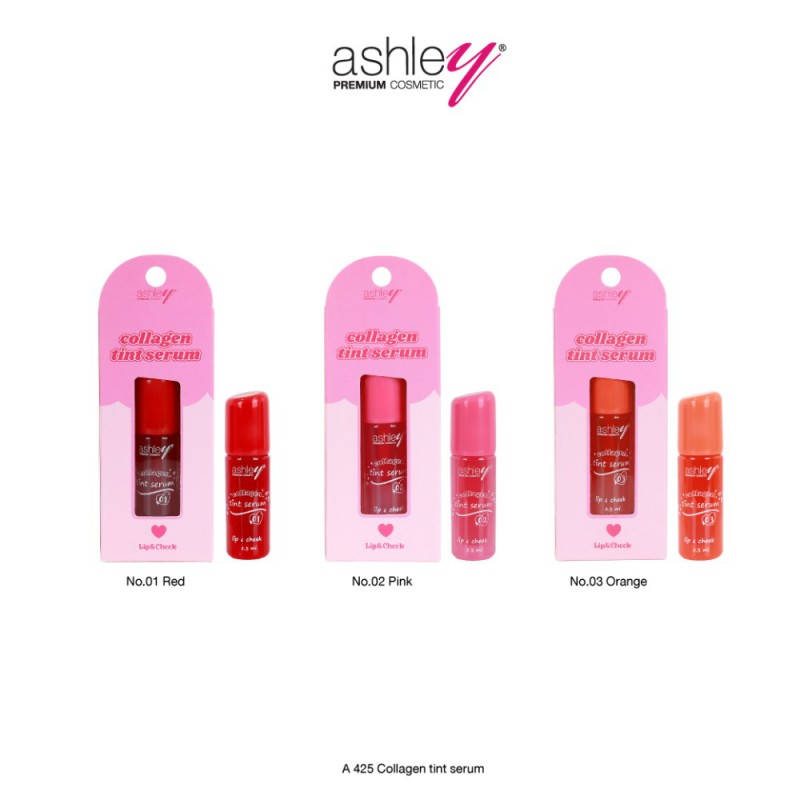 Ashley Collagen Tint Serum ลิปทินท์คอลลาเจน A 425