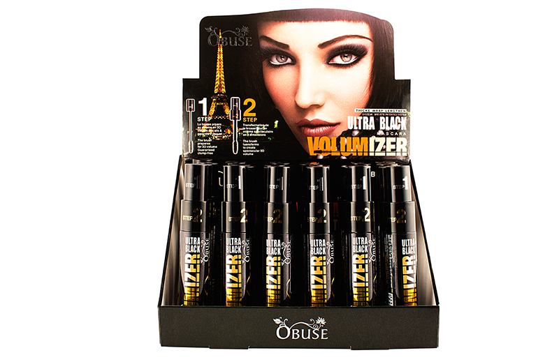 Obuse Mascara Volumizer Ultra Black มาสคาร่ากันน้ำ