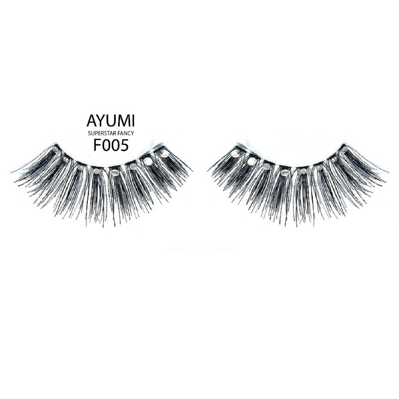 Superstar Fancy F-005 ขนตาปลอมคุณภาพดี ขนตาหนาพิเศษ ขนตาแฟนซี  Ayumi Eyelash