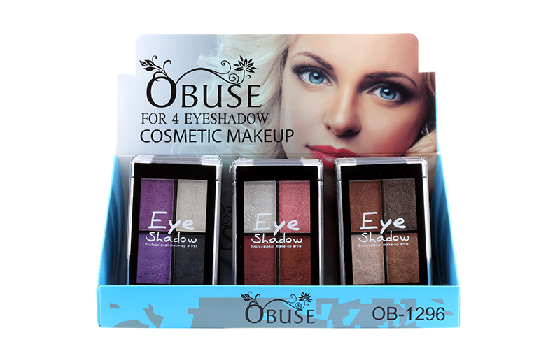 Obuse For 4 Eyeshadow  อายแชโดว์สีสวยติดทน